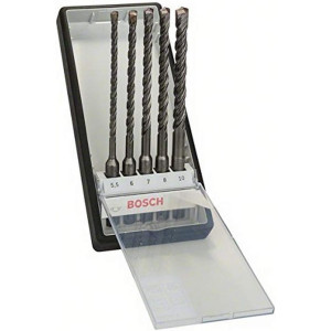 Набір бурів Bosch SDS-Plus-5 Robust Line 5.5-10 мм, 5 шт
