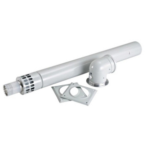 Коаксіальний горизонтальний комплект Bosch AZB 918 , Ø80/125