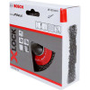 Дисковая щетка Bosch X-Lock 115 мм витая сталь 0,3 мм
