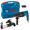 Перфоратор Bosch GBH 2-26 DFR Professional в чемодані з ШЗП, з насадкою пиловидалення GDE 16 Plus