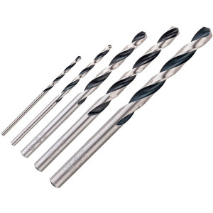 Набір свердел спіральних Bosch HSS PointTeQ, 2-6 мм, 5 шт