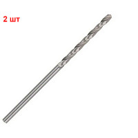 Сверло спиральное Bosch HSS-G, 2х24х49 мм, 2 шт