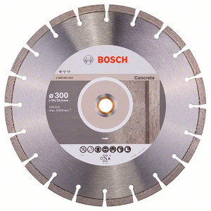 Алмазний диск Bosch Standard for Concrete 300x20/25.40x2.8x10 мм
