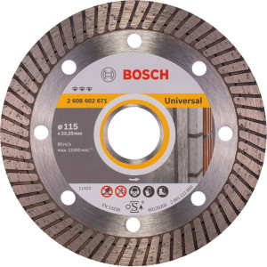 Алмазний круг Bosch Best for Universal Turbo 115x22.23x2.2x12 мм