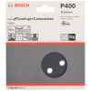Шлифовальный лист Bosch F355 Best for Coatings and Composites 125 мм, зерно 400, 5 шт