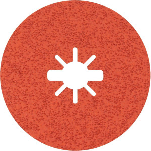 Шлифовальный круг фибровый Bosch X-Lock Expert R782 Prisma Ceramic, 125 мм, G36, 25 шт