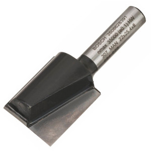 Фреза пазова Bosch з двома лезами, 8 мм, 22×25×56 мм