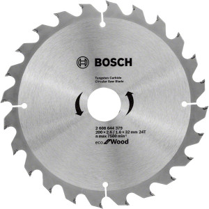 Пиляльний диск Bosch Eco for Wood 200х2.6/1.6х32 мм, 24 ATB