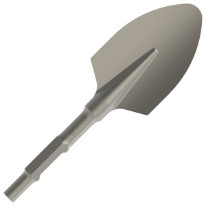 Зубило лопаткове заокруглене Bosch PRO HEX 30-4C з 30-мм шестигранним хвостовиком, 400х135 мм