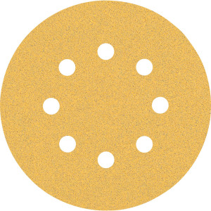 Шліфувальний лист Bosch Expert C470 125 мм Hook Loop, зерно 80, 5 шт