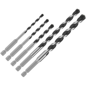 Набір свердел спіральних Bosch PRO HEX-5 Drill Bit Set, 4-10 мм, 5 шт