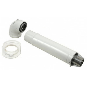 Горизонтальний двотрубний комплект AZ 405, 80-80 мм