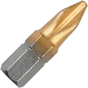 Біти Bosch Pozidriv 2 TIN, 25 мм, 2 шт