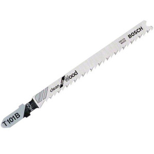 Пилка для лобзика Bosch по дереву T 101 B, 2,7×100 мм, 25 шт