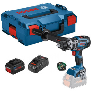 Акумуляторний дриль-шурупокрут Bosch GSR 18V-150 C Professional у L-Boxx, с 2 акб ProCore 8.0 Ah, з/п і модуль Bluetooth