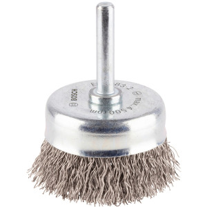 Зачисна щітка Bosch PRO Stainless Steel clean 50x0.3 мм прямий хвостовик