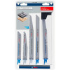 Набір пиляльних полотен Bosch PRO Demolition Blade Set 150-225 мм, 6 шт
