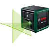 Лазерний нівелір Bosch Quigo Green зі штативом і батарейками