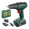 Акумуляторний дриль-шурупокрут Bosch UniversalDrill 18V в чемодані з 1 акб PBA 18V 1.5Ah W-A та з/п AL 1810 CV