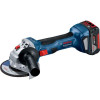 Набір інструментів Bosch Professional болгарка Bosch GWS 180-LI, ударний шурупокрут Bosch GSB 18V-50 Professional, 2 акб GBA 18V 2.0Ah і 4.0Ah, з/п GAL 18V-40