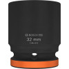 Ударна торцева головка Bosch Pro Impact Socket Standard 3/4, 32х57 мм