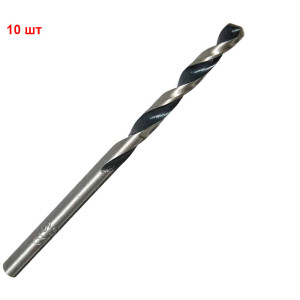 Сверло спиральное Bosch HSS-PointTeQ, 3.2х36х65 мм, 10 шт