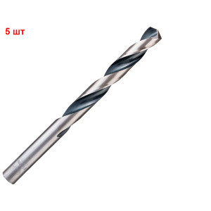 Сверло спиральное Bosch HSS-PointTeQ, 11.9х101х151 мм, 5 шт