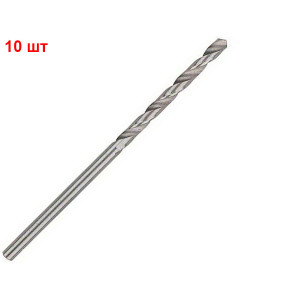 Сверло спиральное Bosch PRO Metal HSS-G, 2.5х30х57 мм, 10 шт