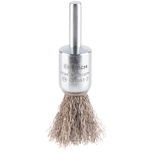 Зачисна щітка Bosch PRO Stainless Steel clean 15x0.2 мм прямий хвостовик