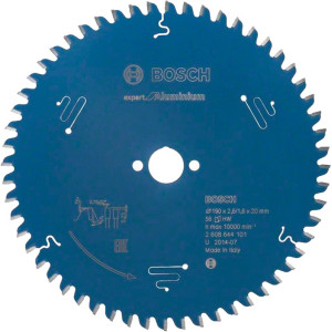 Пиляльний диск Bosch Expert for Aluminium 190×2,6×20, 56 HTLCG