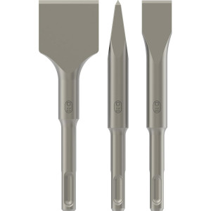 Набір зубил Bosch PRO SDS plus-4C Chisel Set, 3 шт