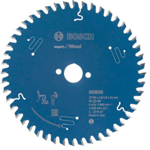 Пиляльний диск Bosch Expert for Wood 160×2,6×20, 48 ATB