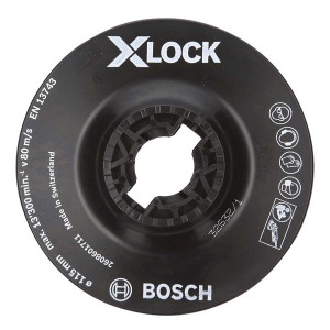 Опорна тарілка Bosch X-Lock з затискачем 115 мм м яка