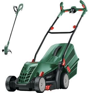 Газонокосилка Bosch UniversalRotak 34-405 + триммер EasyGrassCut 23