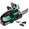 Акумуляторна ланцюгова пила Bosch UniversalChain 18 з 1 акб PBA 18V 2,5 Ah W-B, 1 акб PBA 18V 4.0 Ah та з/п AL 1820 CV