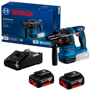 Акумуляторний перфоратор Bosch GBH 185-LI Professional з 2 акб GBA 18V 4.0 Ah з/п GAL 18V-40