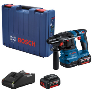 Акумуляторний перфоратор Bosch GBH 185-LI Professional з 2 акб GBA 18V 4.0Ah, з/п GAL 18V-40 у чемодані