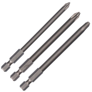 Набір насадок для загвинчування Bosch Extra-Hart PH1, PH2, PH3, 152 мм (3 шт)