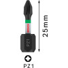 Біти Bosch Pro Pozidriv Impact PZ1, 25 мм, 2 шт
