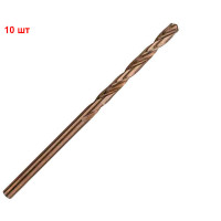 Сверло спиральное Bosch HSS-Co, 3.3х36х65 мм, 10 шт