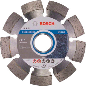 Алмазний круг Bosch Standard for Stone 115x22.23x1.6x10 мм