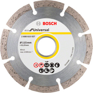 Алмазний круг Bosch ECO Universal 115x22.23x2.0x7 мм