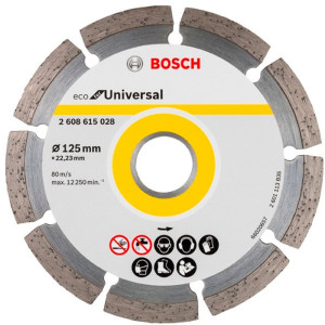 Алмазний круг Bosch ECO Universal 125x22.23x2.0x7 мм