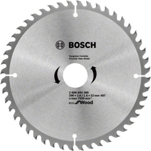 Пиляльний диск Bosch Eco for Wood 200x2,6x32-48T