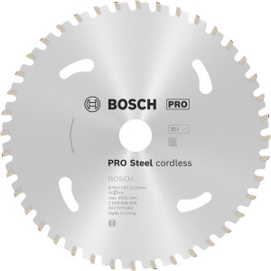 Пиляльний диск для акумуляторних циркулярних пил Bosch PRO Steel 165x1.6/1.2x20 мм, 36 HB