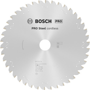 Пиляльний диск для акумуляторних циркулярних пил Bosch PRO Steel 203x1.8/1.4x25.4 мм, 42 HLTCG