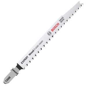 Пиляльне полотно Bosch Expert Wood 2-Side Clean T308B по деревині, 2.2x117 мм, 3 шт