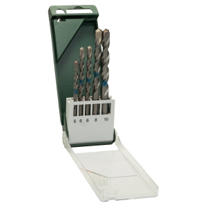 Набір свердел спіральних Bosch, 5-10 мм, 5 шт