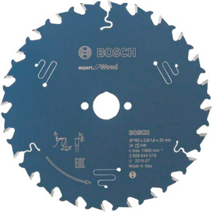 Пиляльний диск Bosch Expert for Wood 160×2,6×20, 24 ATB