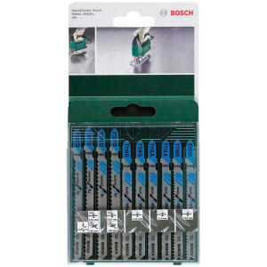 Набор пилок Bosch по металлу, 10 шт